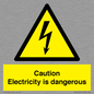 WE16547: Caution Electricity is dangerous