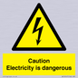 WE16547: Caution Electricity is dangerous