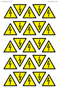 WE16797: W012 Warning: Electricity