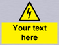 WE3009: Custom electrical warning sign