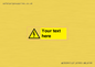 WE3009: Custom electrical warning sign