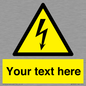 WE3009: Custom electrical warning sign