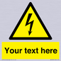WE3009: Custom electrical warning sign