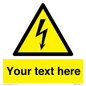 WE3009: Custom electrical warning sign