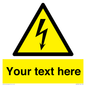 WE3009: Custom electrical warning sign