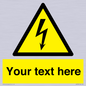 WE3009: Custom electrical warning sign