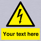WE3009: Custom electrical warning sign