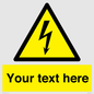WE3009: Custom electrical warning sign