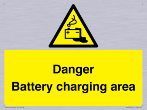 WE3560: Danger Battery charging area