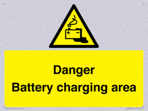 WE3560: Danger Battery charging area