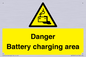 WE3560: Danger Battery charging area