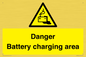 WE3560: Danger Battery charging area