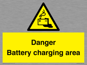 WE3560: Danger Battery charging area