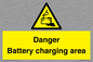 WE3560: Danger Battery charging area