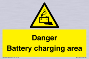 WE3560: Danger Battery charging area