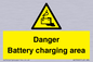 WE3560: Danger Battery charging area