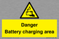 WE3560: Danger Battery charging area