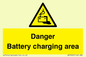 WE3560: Danger Battery charging area
