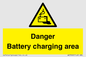 WE3560: Danger Battery charging area