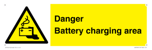 WE3560: Danger Battery charging area