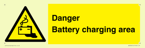 WE3560: Danger Battery charging area