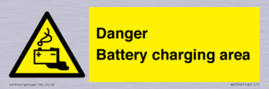 WE3560: Danger Battery charging area