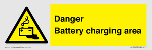 WE3560: Danger Battery charging area