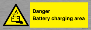 WE3560: Danger Battery charging area