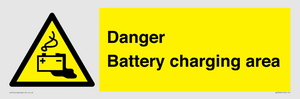 WE3560: Danger Battery charging area