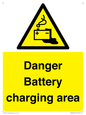 WE3560: Danger Battery charging area
