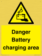 WE3560: Danger Battery charging area