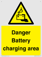 WE3560: Danger Battery charging area