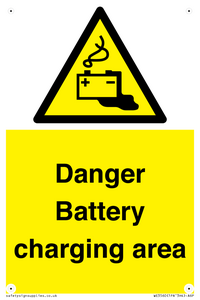 WE3560: Danger Battery charging area