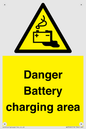 WE3560: Danger Battery charging area