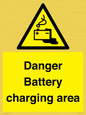 WE3560: Danger Battery charging area