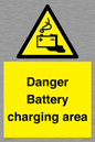 WE3560: Danger Battery charging area