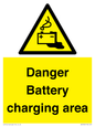 WE3560: Danger Battery charging area
