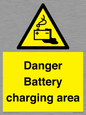 WE3560: Danger Battery charging area