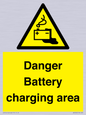 WE3560: Danger Battery charging area