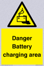 WE3560: Danger Battery charging area