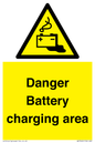 WE3560: Danger Battery charging area