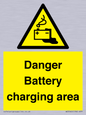 WE3560: Danger Battery charging area