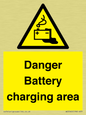WE3560: Danger Battery charging area