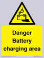 WE3560: Danger Battery charging area