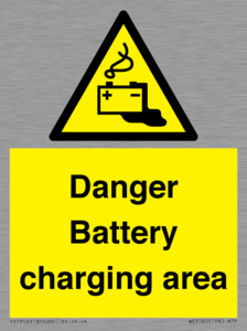 WE3560: Danger Battery charging area