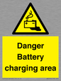 WE3560: Danger Battery charging area