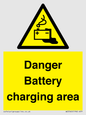 WE3560: Danger Battery charging area