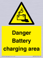 WE3560: Danger Battery charging area