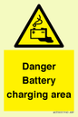 WE3560: Danger Battery charging area