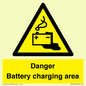 WE3560: Danger Battery charging area